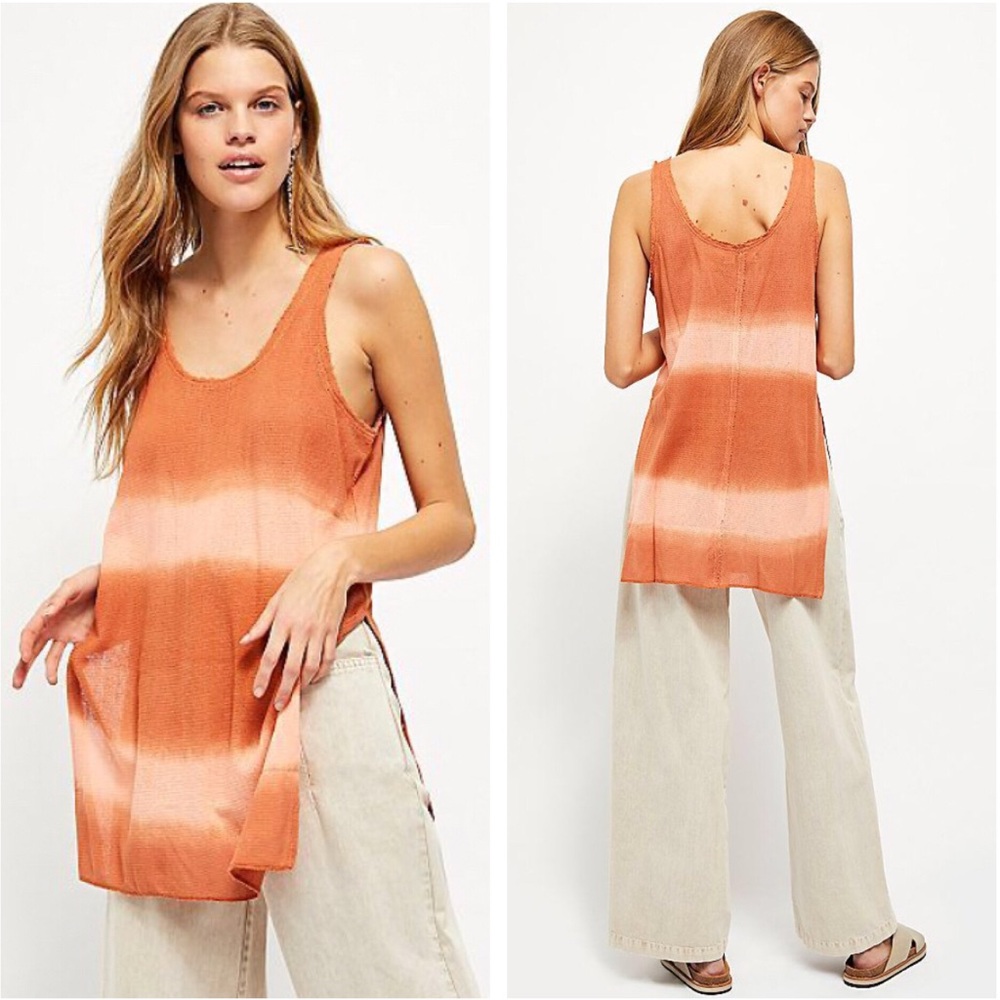 NWT Free People Joni Tunic Tank Top